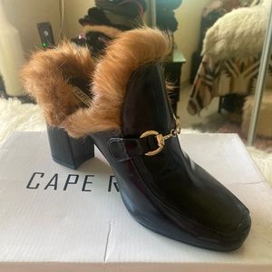 Furry loafers